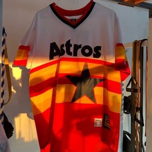 Nolan Ryan Houston Astros Majestic Cool Base Home Cooperstown Collection Jersey